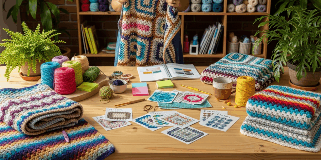 10 Free Crochet Blanket Designs for All Skill Levels