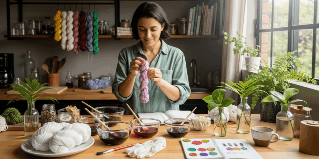 Beginner Guide_ How to Dye Your Own Custom Yarn at Home