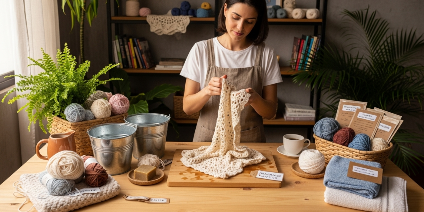 Caring for Crochet_ Washing and Maintaining Your Projects