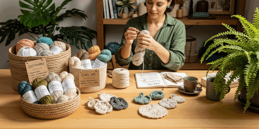 Caring for Your Yarn—And the Planet—Long After You Crochet