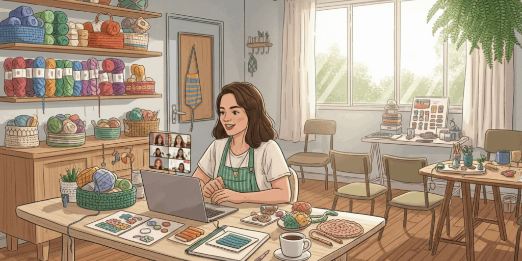 Connecting with the Crochet Community Online and In Person