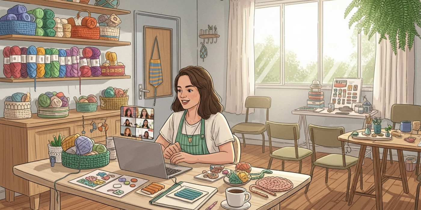 Connecting with the Crochet Community Online and In Person