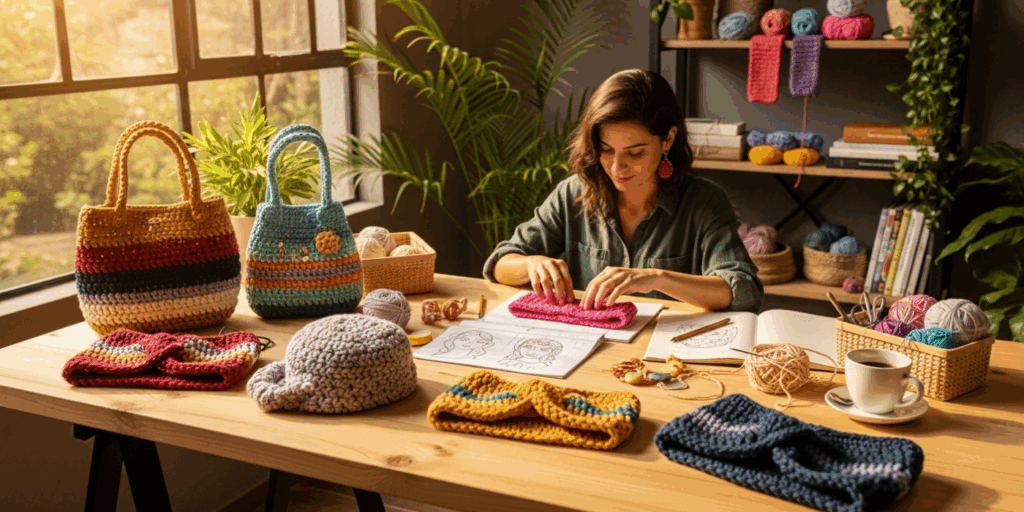 Crochet Accessories_ Bags, Hats, and Trendy Headbands