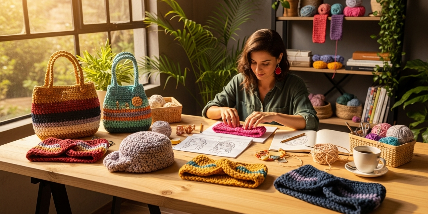 Crochet Accessories_ Bags, Hats, and Trendy Headbands