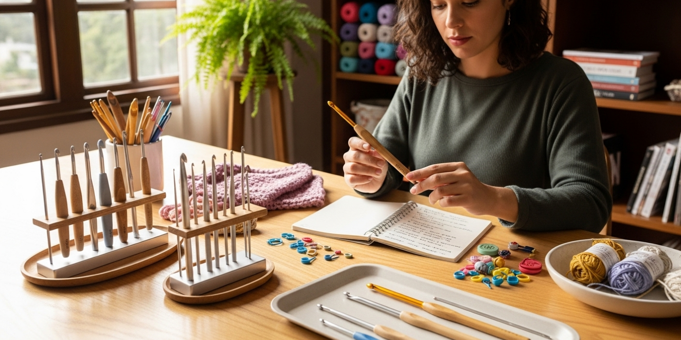 Crochet Hook Guide_ Materials, Shapes, and Ergonomic Tips