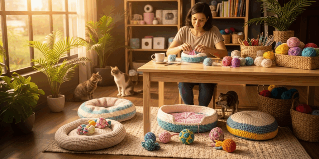 Crochet for Pets_ Cozy Beds and Fun DIY Toys