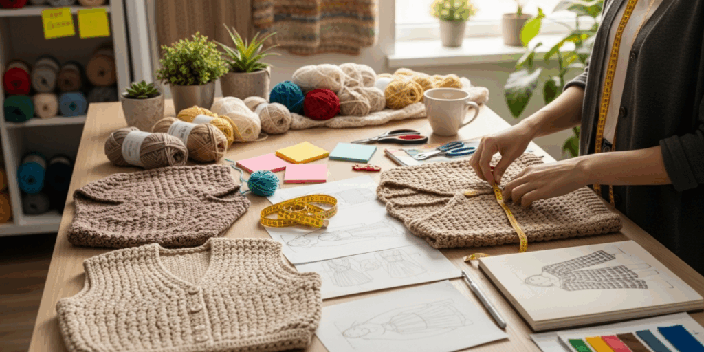 Designing Custom Crochet Garments from Scratch