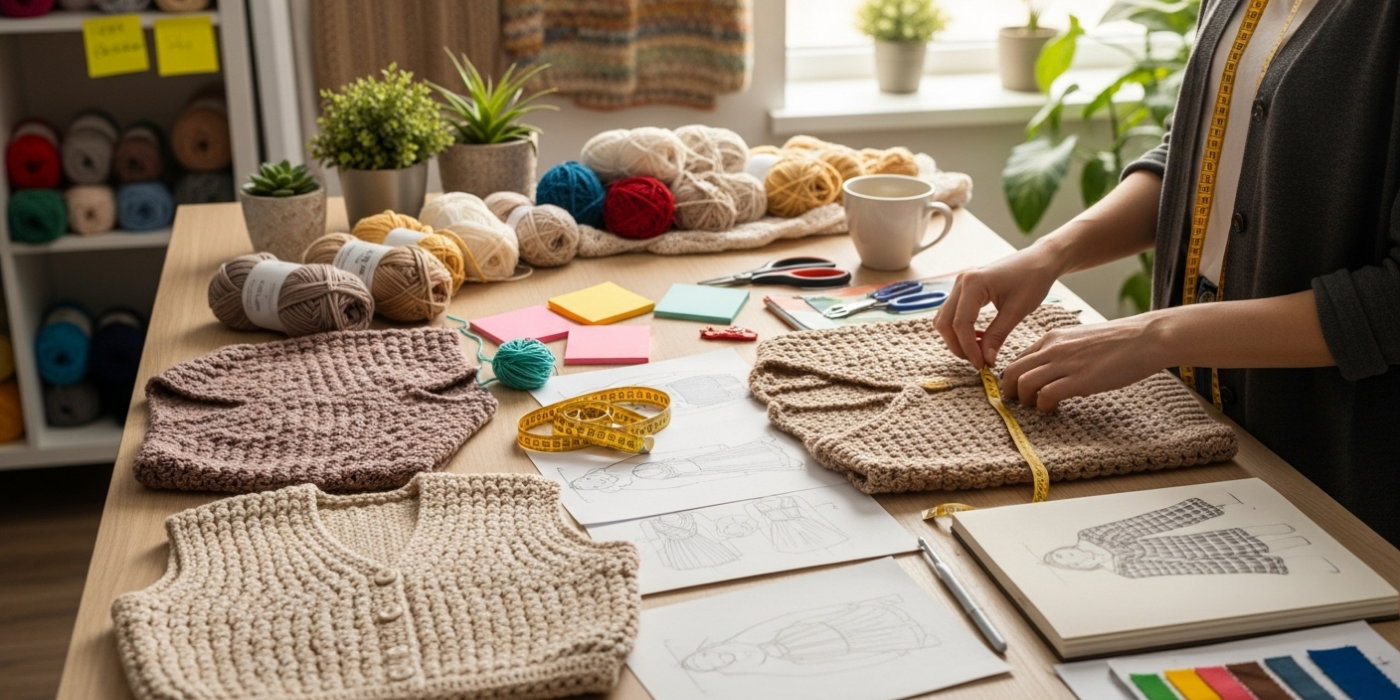 Designing Custom Crochet Garments from Scratch