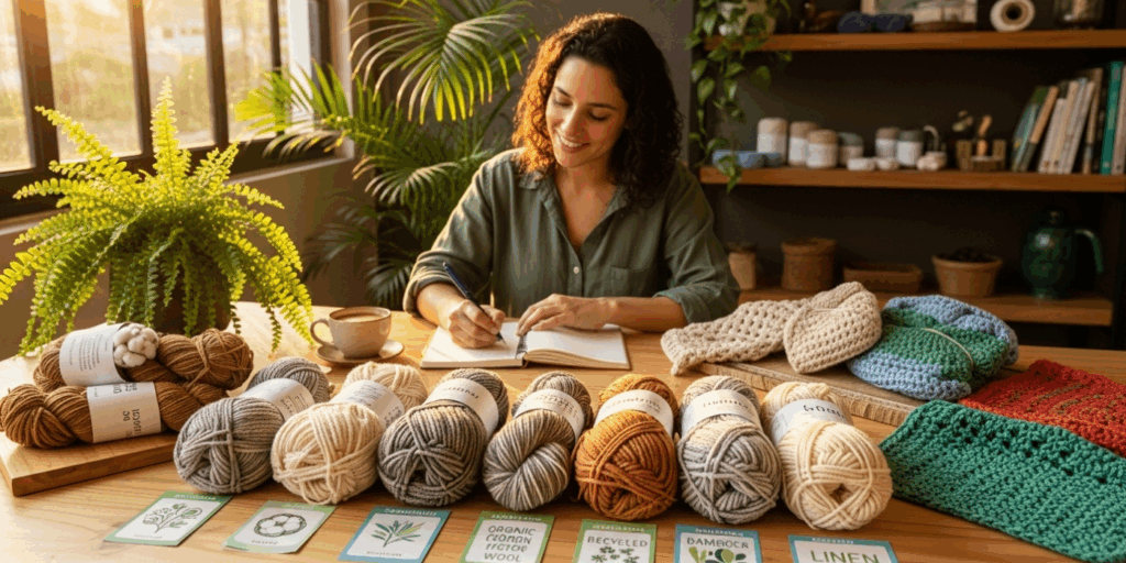 Eco-Friendly Crochet_ Sustainable Yarn Options to Use
