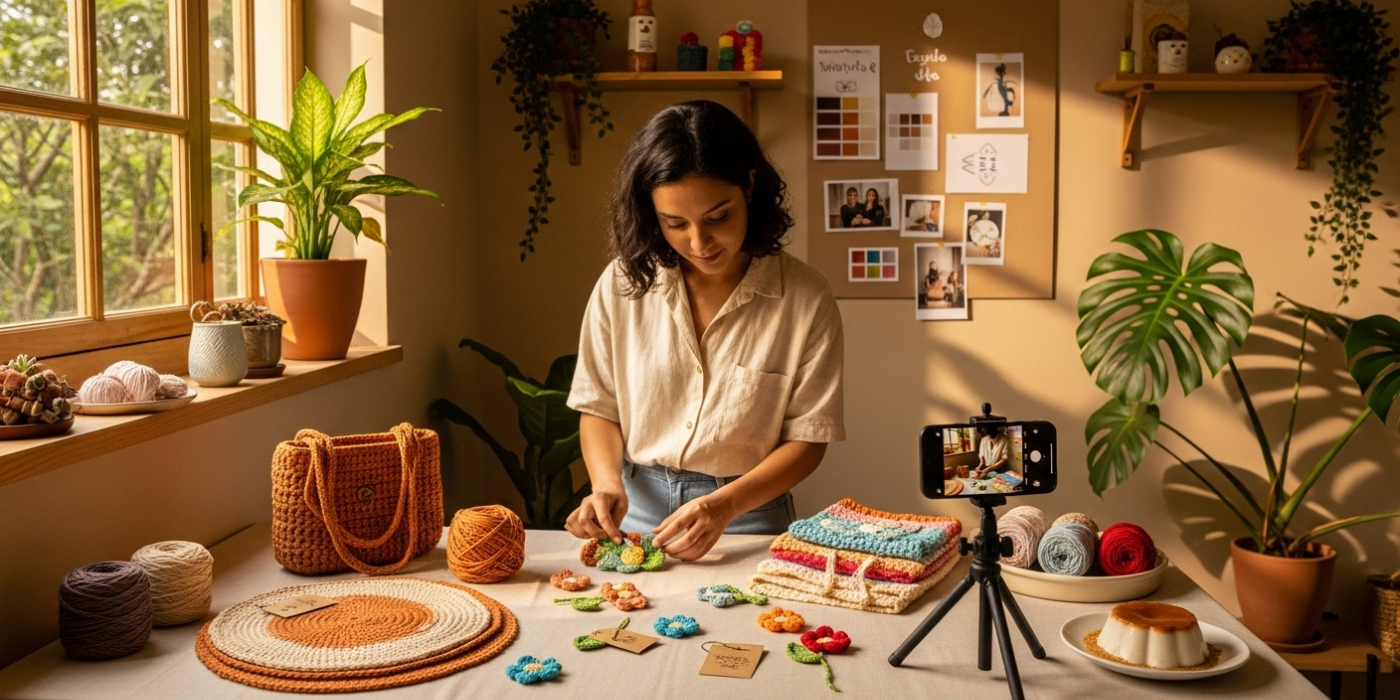 How to Build a Strong Crochet Brand on Social Media