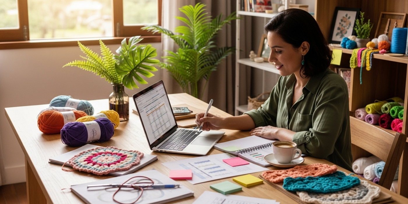 How to Turn Your Crochet Hobby into a Profitable Business