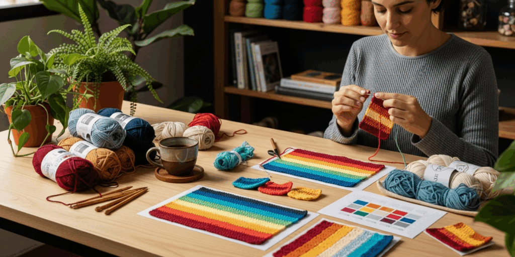 Intarsia Crochet_ The Art of Clean, Blocky Color Changes