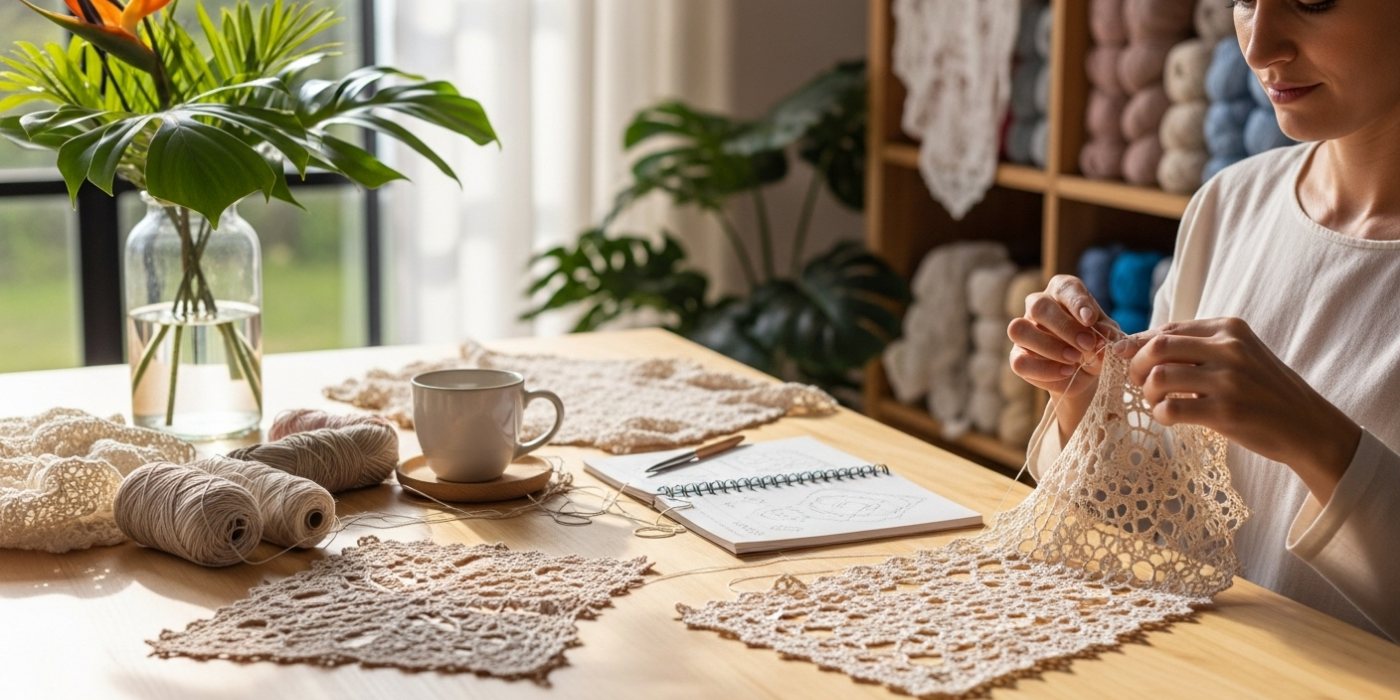 Lace Crochet Patterns for Light and Delicate Designs