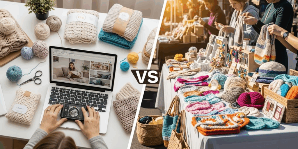 Selling Crochet on Etsy vs. Local Markets_ Which is Best for You