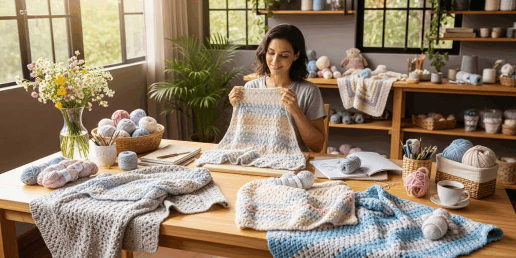 The Coziest Baby Blankets_ Patterns That Glow with Love