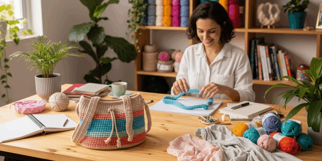 The Crochet Bag_ Your New Favorite Carryall