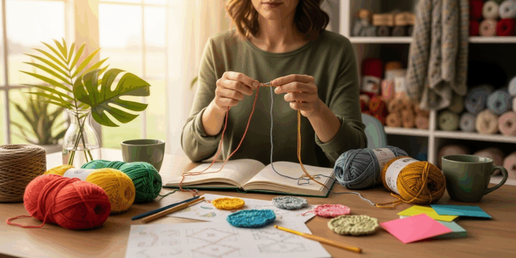 The Magic Knot (Also Called the Russian Join for Crochet)