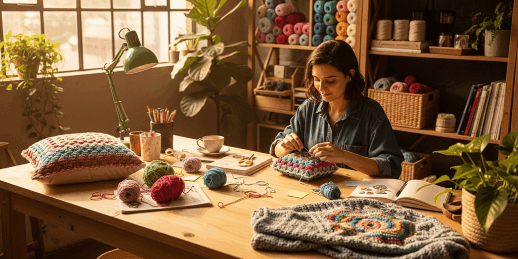 Upcycling with Crochet_ Creative Ways to Refresh Old Items