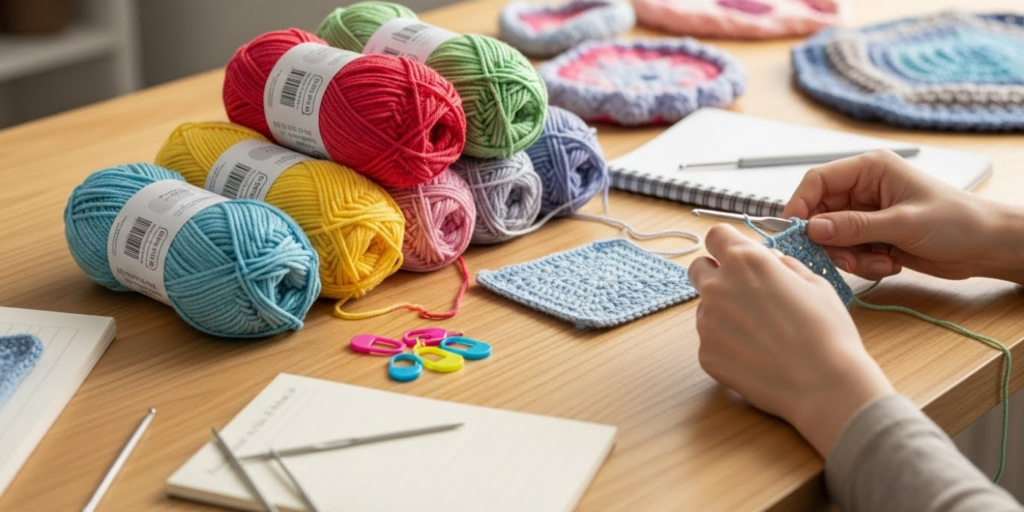 Acrylic Yarn_ The Beginner’s Best Friend