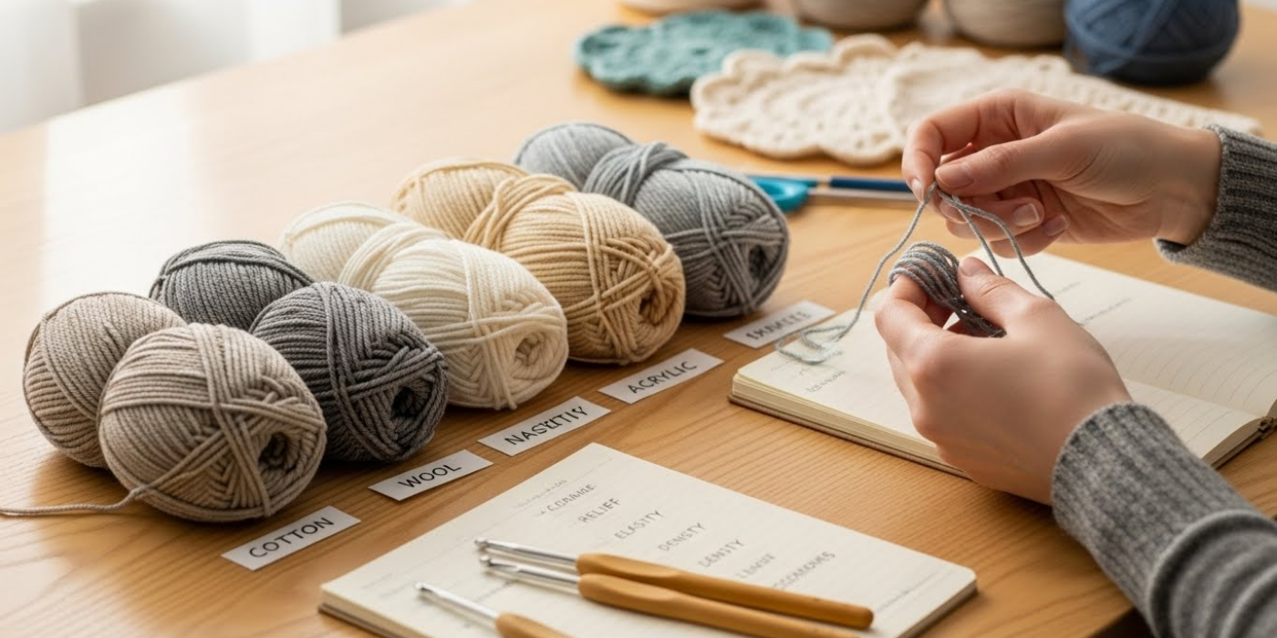 Choosing the Right Yarn Fiber for Your First Crochet Project
