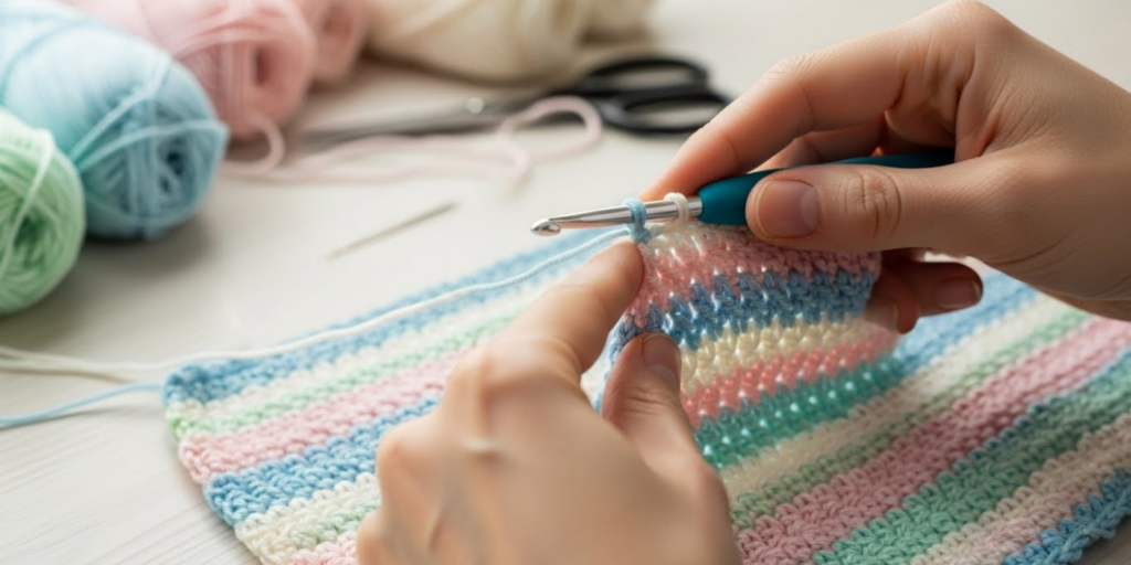 How to Count Crochet Stitches and Rows Accurately