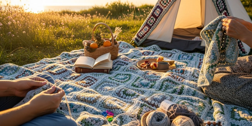 Outdoor Crochet_ Patterns for Picnics, Camping, and the Beach