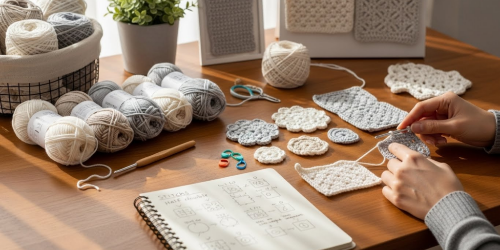 The Building Blocks of Minimalist Crochet