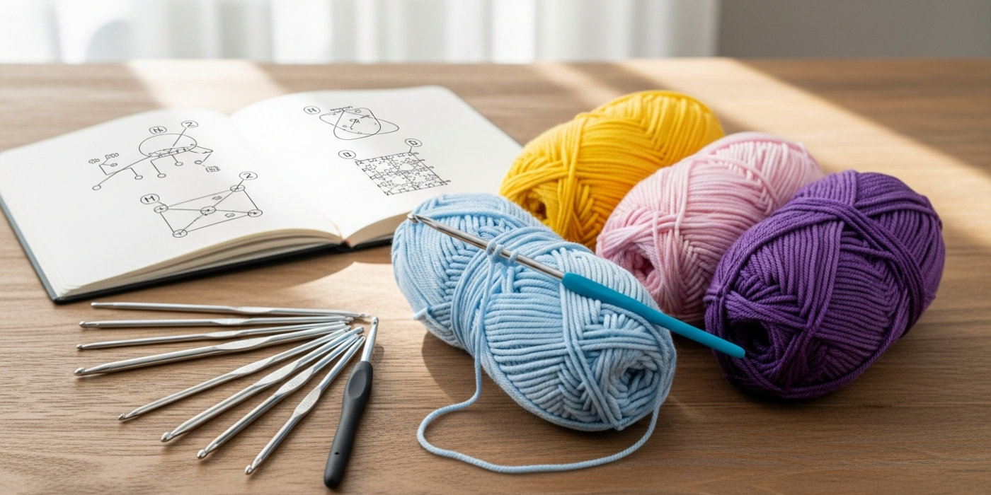 Beginner’s Guide to Crochet Abbreviations and Symbols