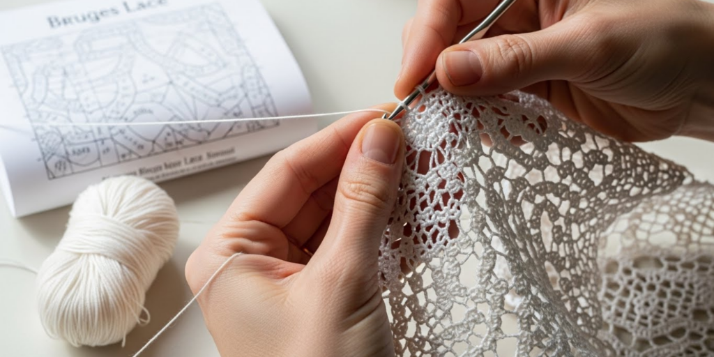 How Bruges Lace Actually Works_ Simpler Than It Looks
